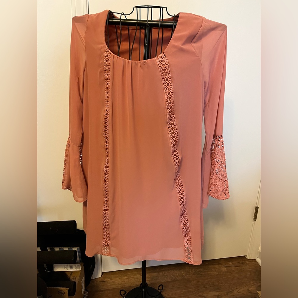 Sequin hearts dress
